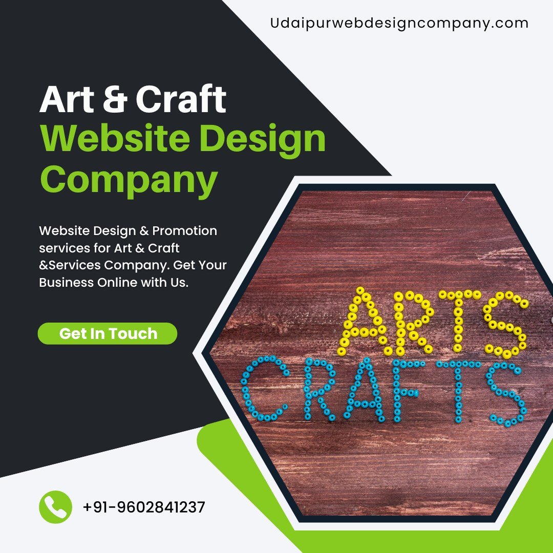 Art & Craft Website Design Company Udaipur