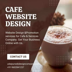 Cafe Website Design Company Udaipur